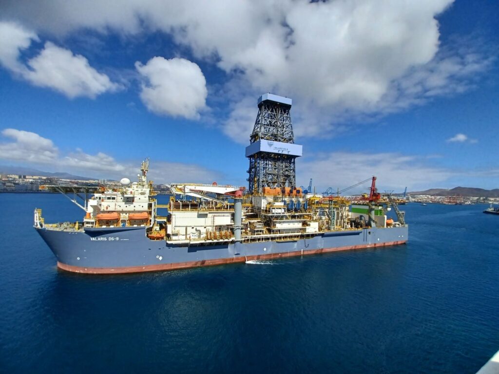 Valaris DS-9 drillship; Source: ExxonMobil
