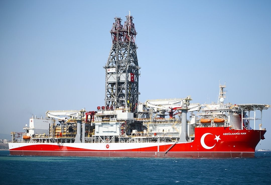 Abdülhamid Han drillship; Source: President Recep Tayyip Erdoğan