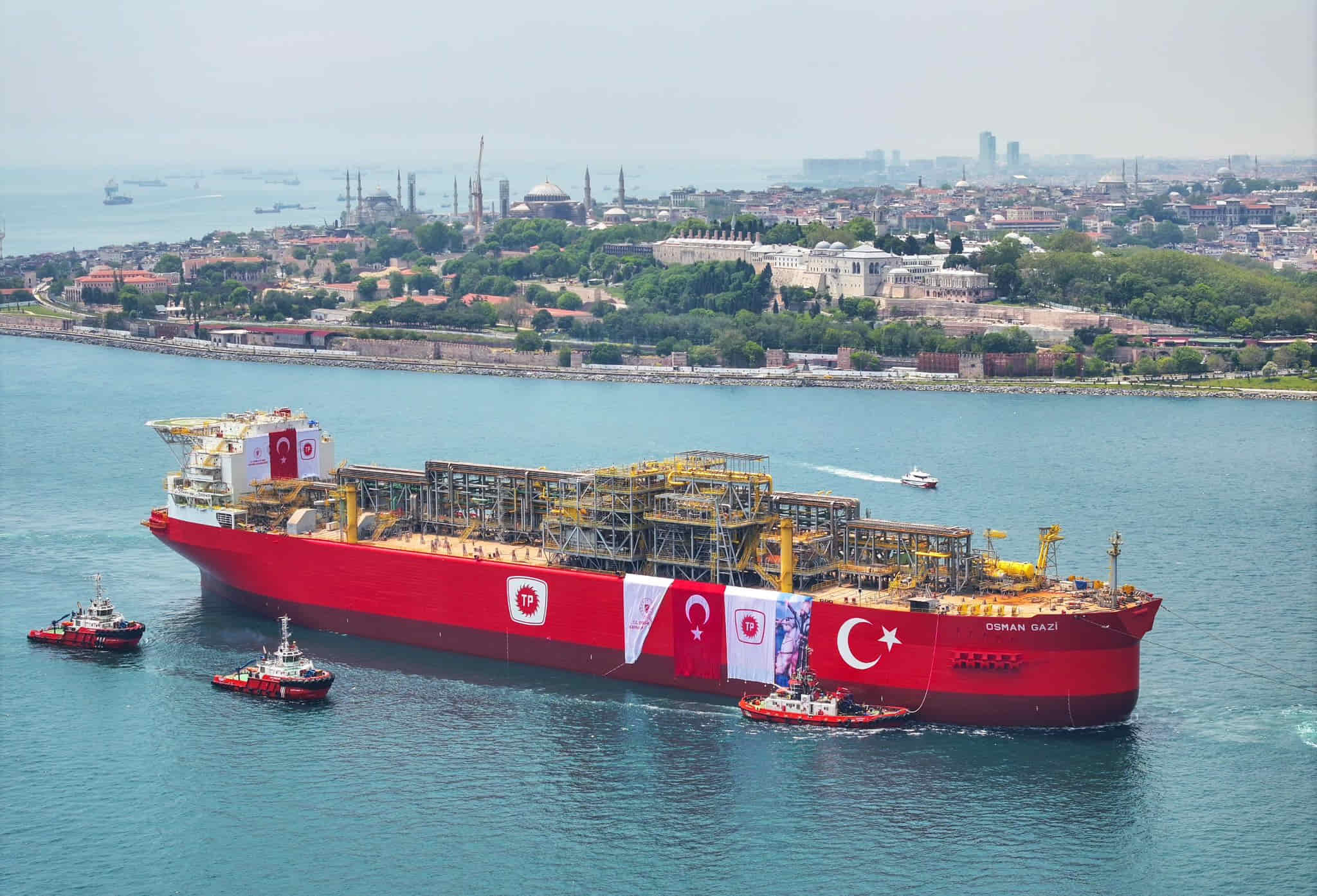 FPU Osman Gazi; Source: Alparslan Bayraktar, Türkiye’s Minister of Energy and Natural Resources via X