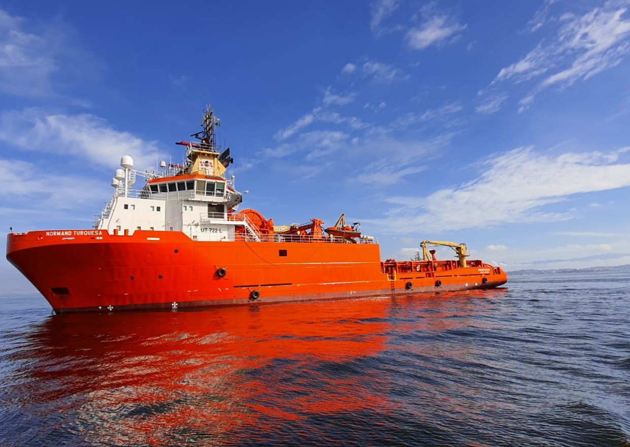 Normand Turquesa vessel at sea