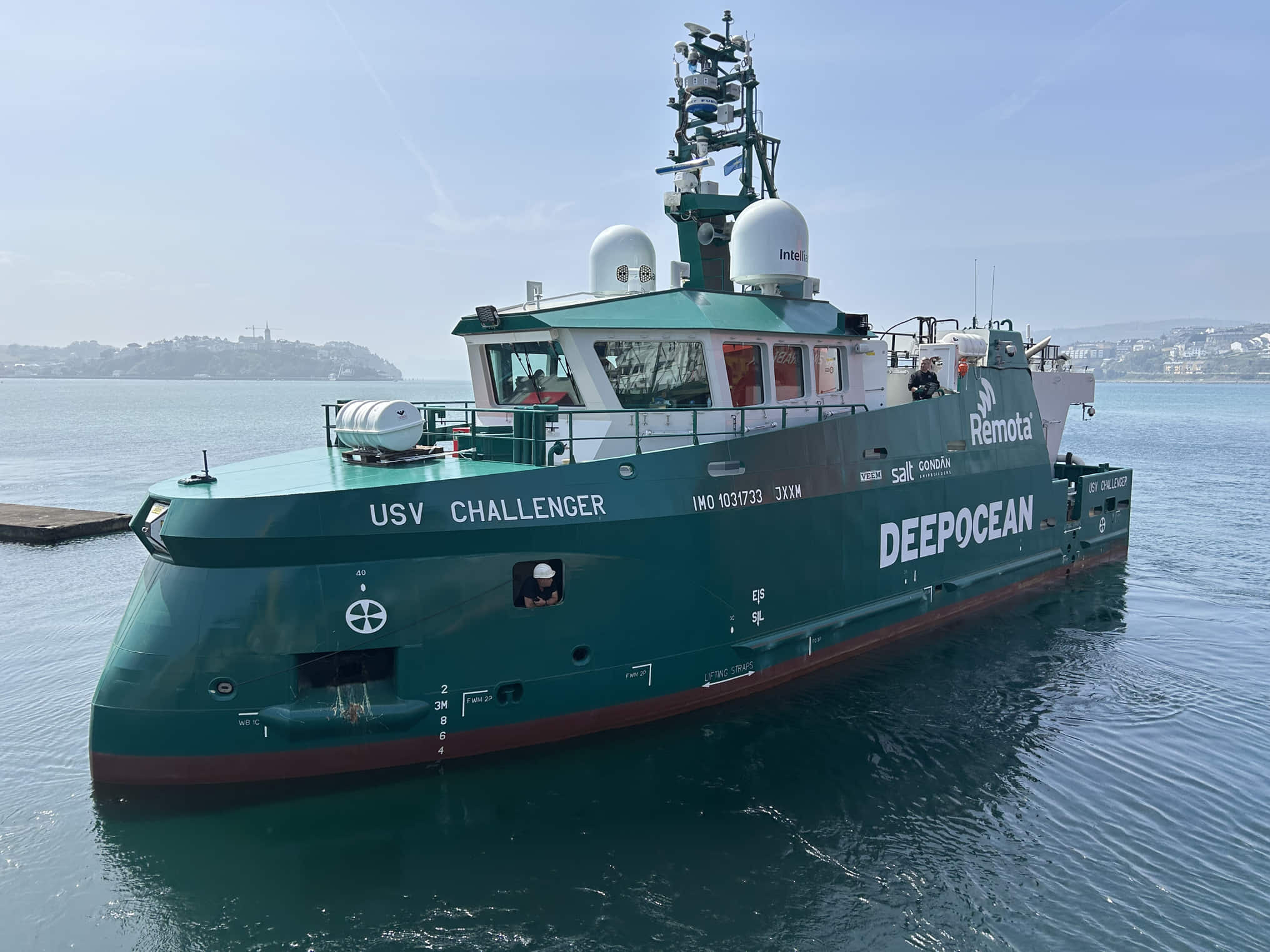 USV Challenger; Courtesy of DeepOcean's USV JV