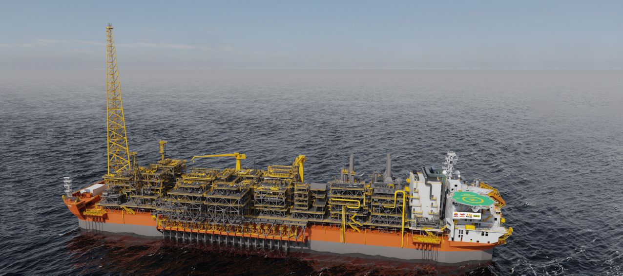 FPSO GranMorgu will feature Fast4Ward design; Source: SBM Offshore