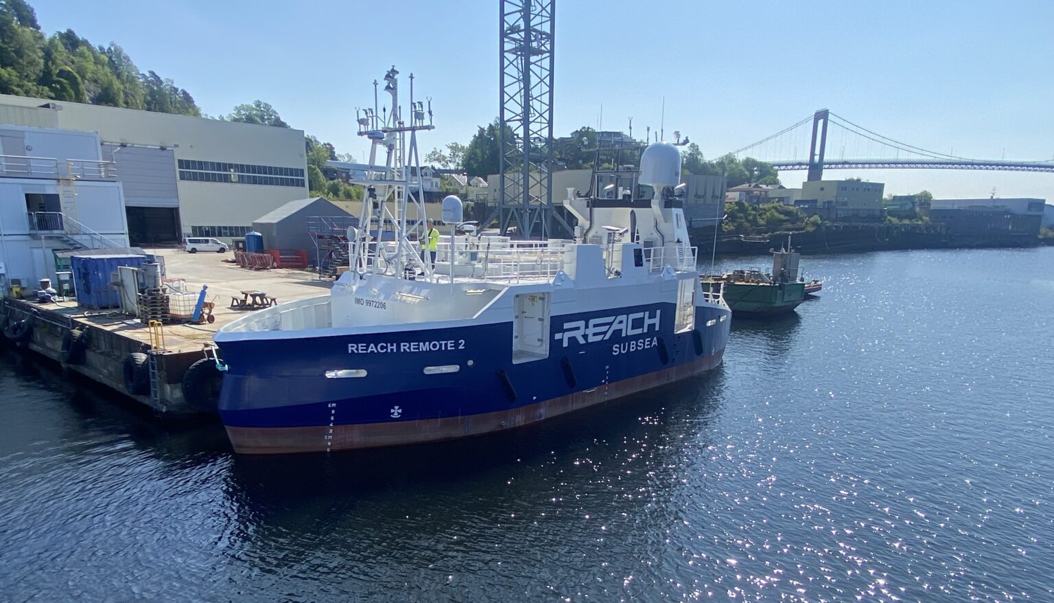 Reach Subsea's second uncrewed surface vessel (USV), Reach Remote 2.