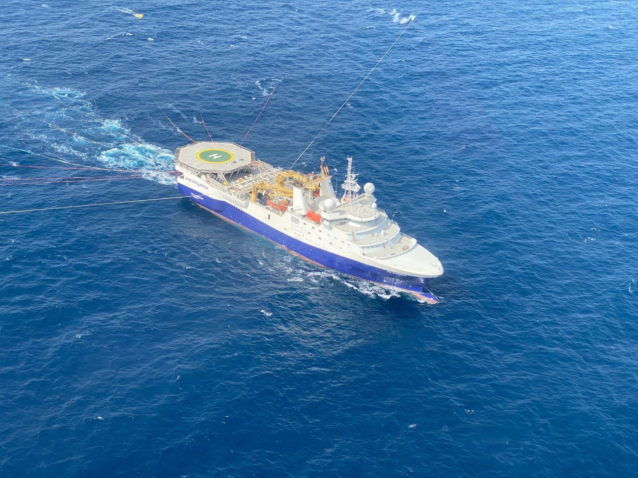 Shearwater GeoServices going to African island under contract with TotalEnergies