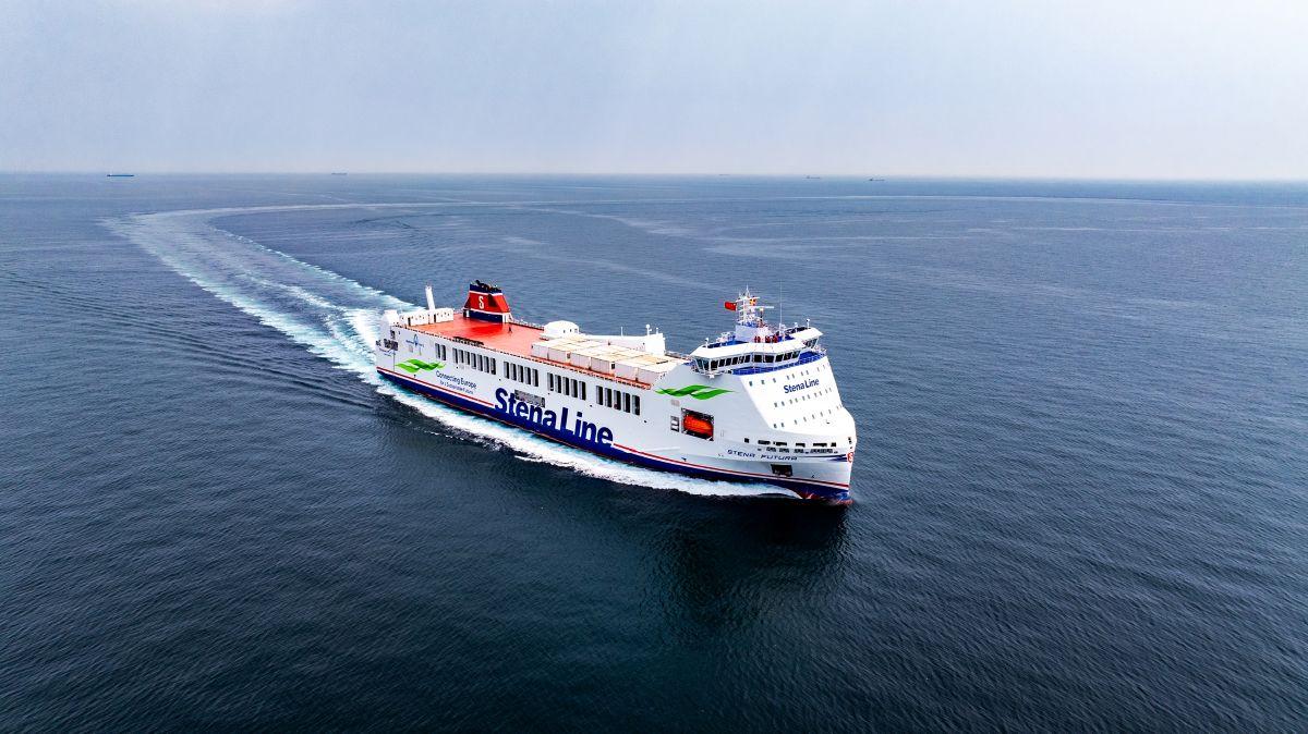 Stena Line's first methanol-ready hybrid ferry wraps up sea trials