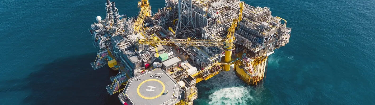 Troll C platform in North Sea; Source: Equinor