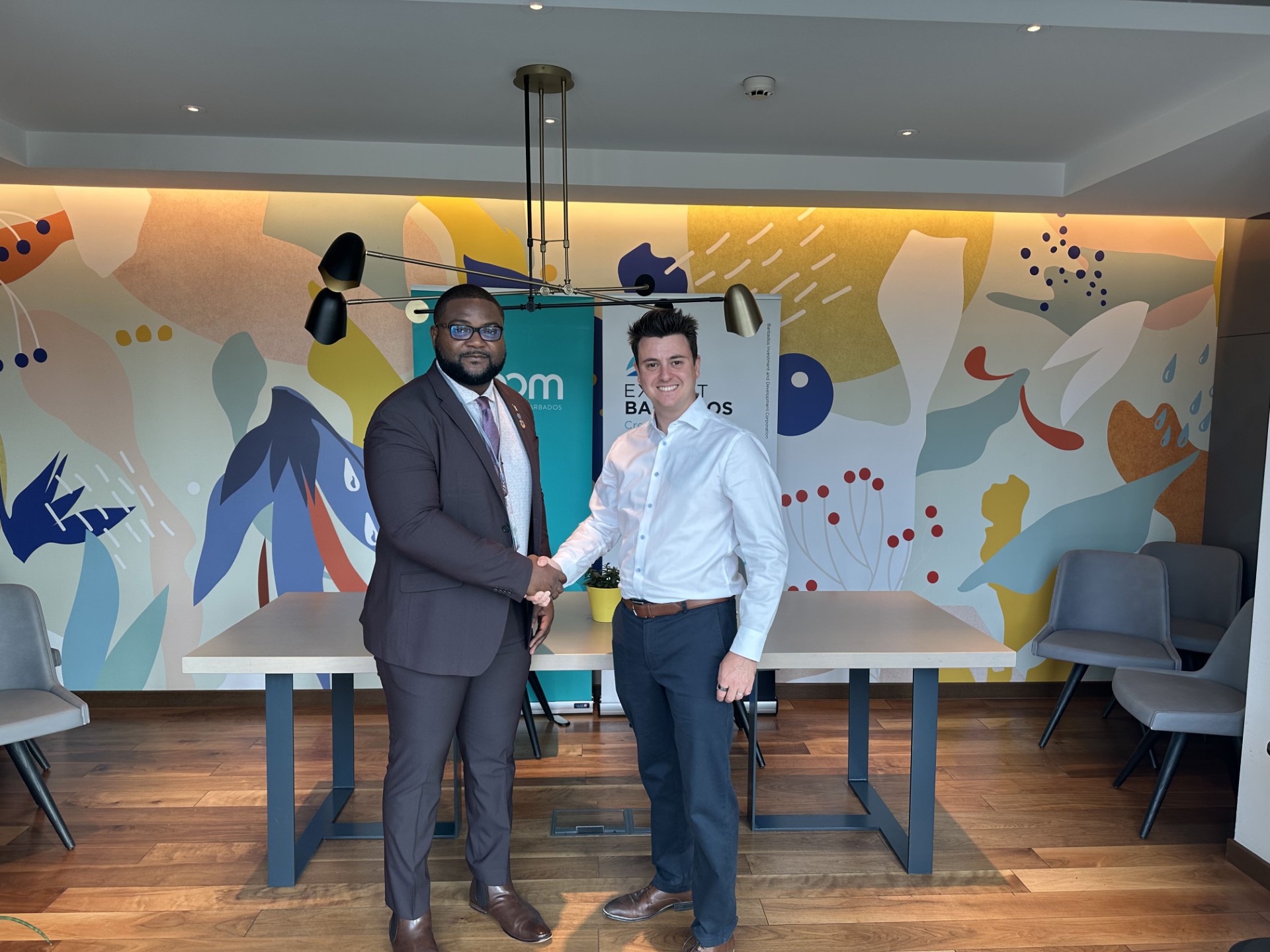 Consultant Manager Bloom Clean Technology & Climate Tech Center of Excellence - Damien Prescod / CEO of Global OTEC, Dan Grech. Source: Global OTEC