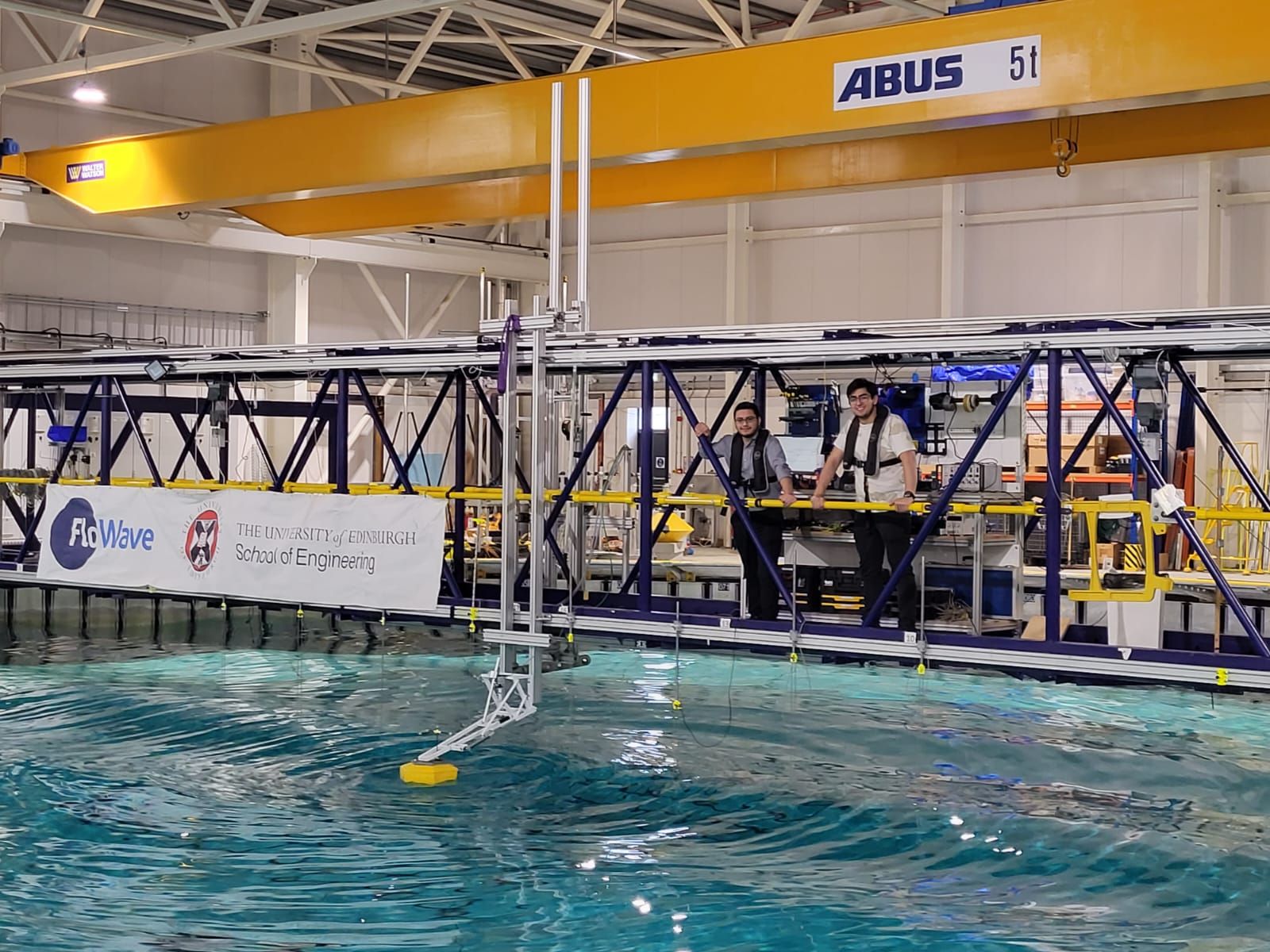 Chilean researchers test wave energy device in Edinburgh ahead of Lebu deployment