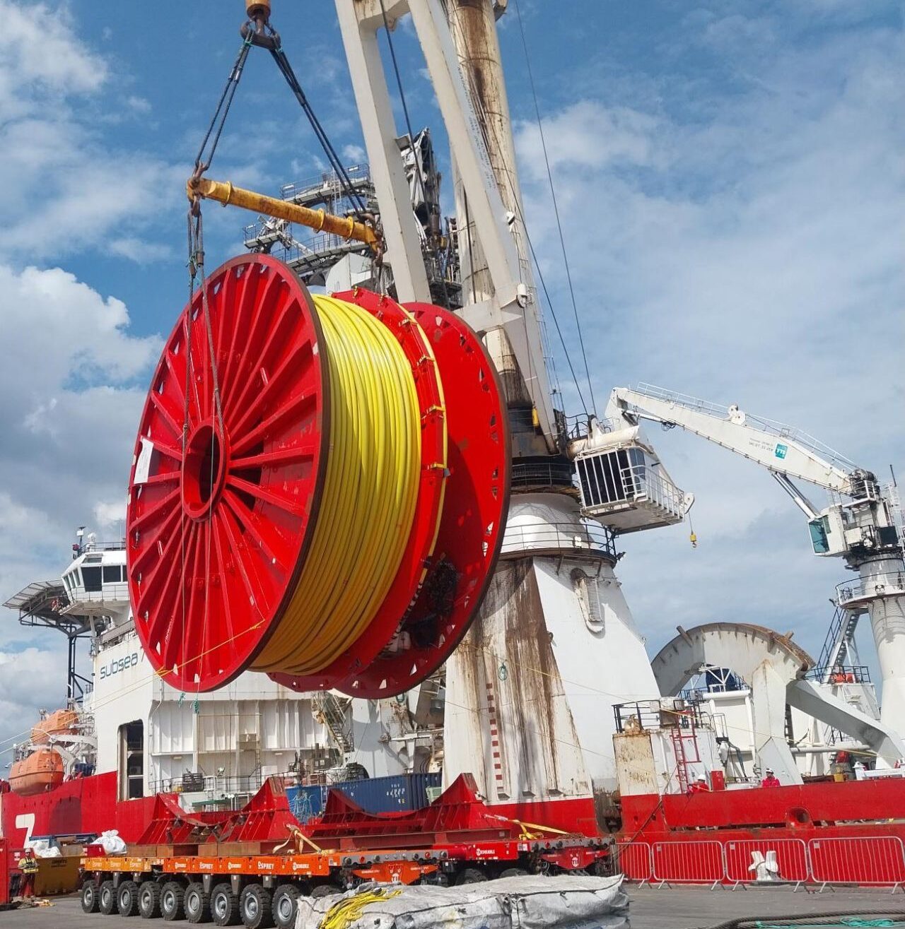 JDR's subsea control umbilical