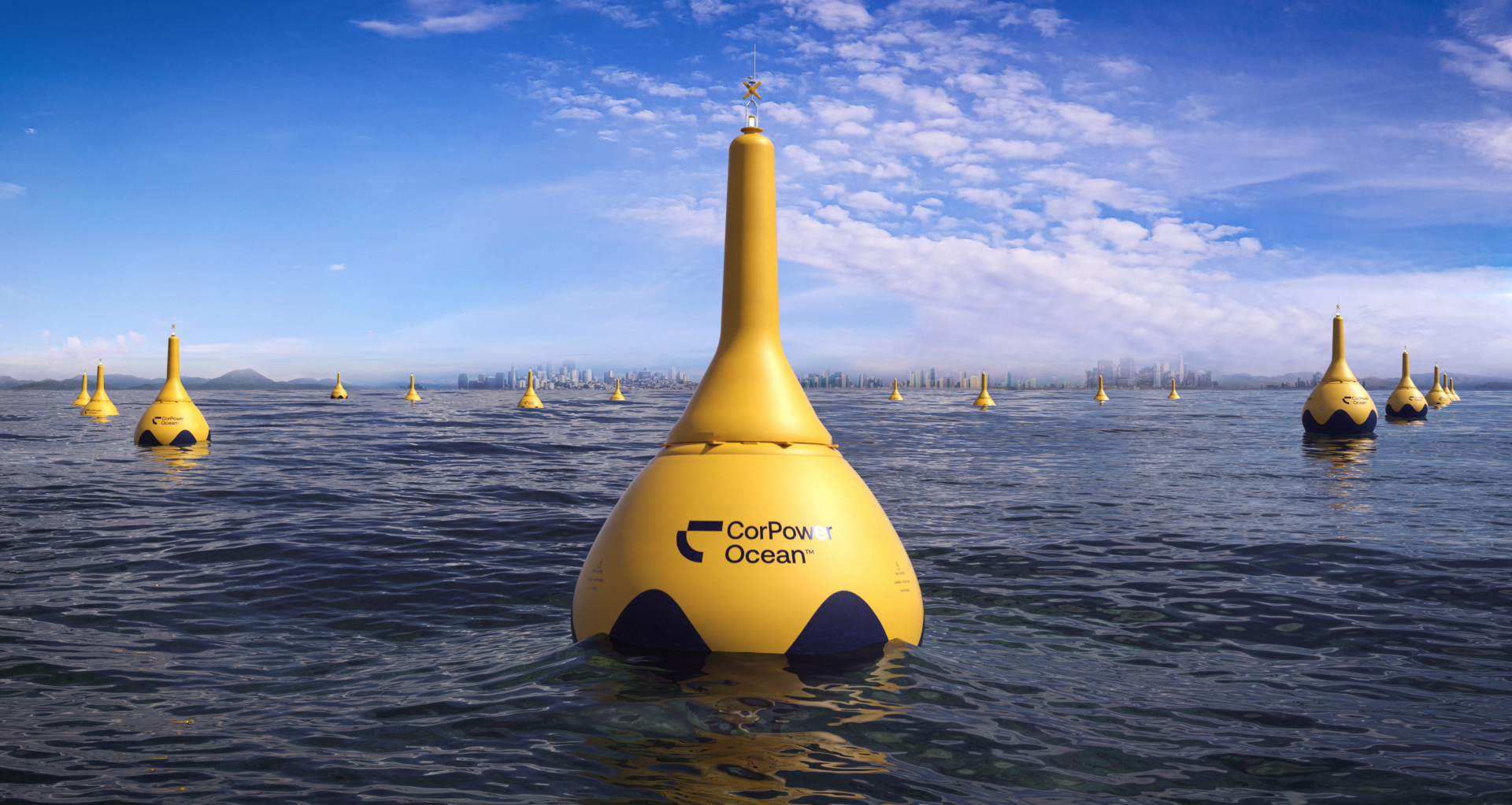 CorPower Ocean wave energy farm