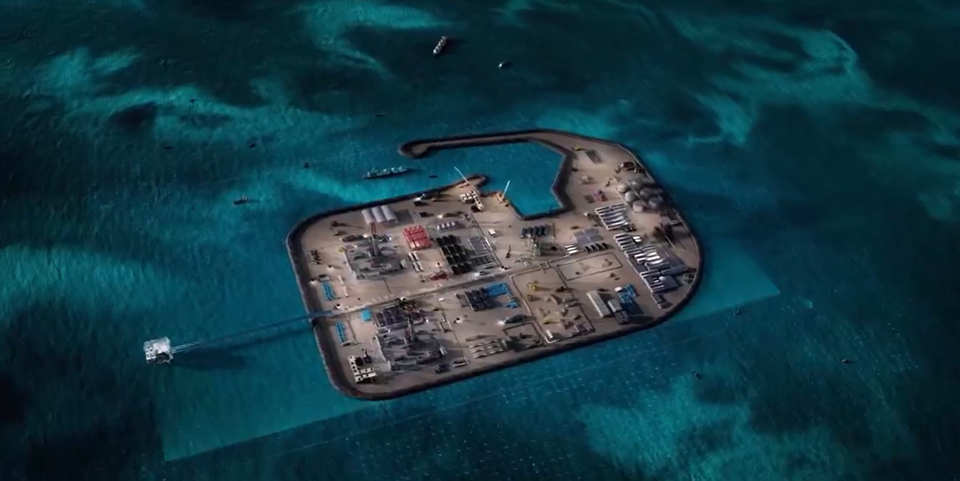 Hail and Ghasha gas project; Source: ADNOC