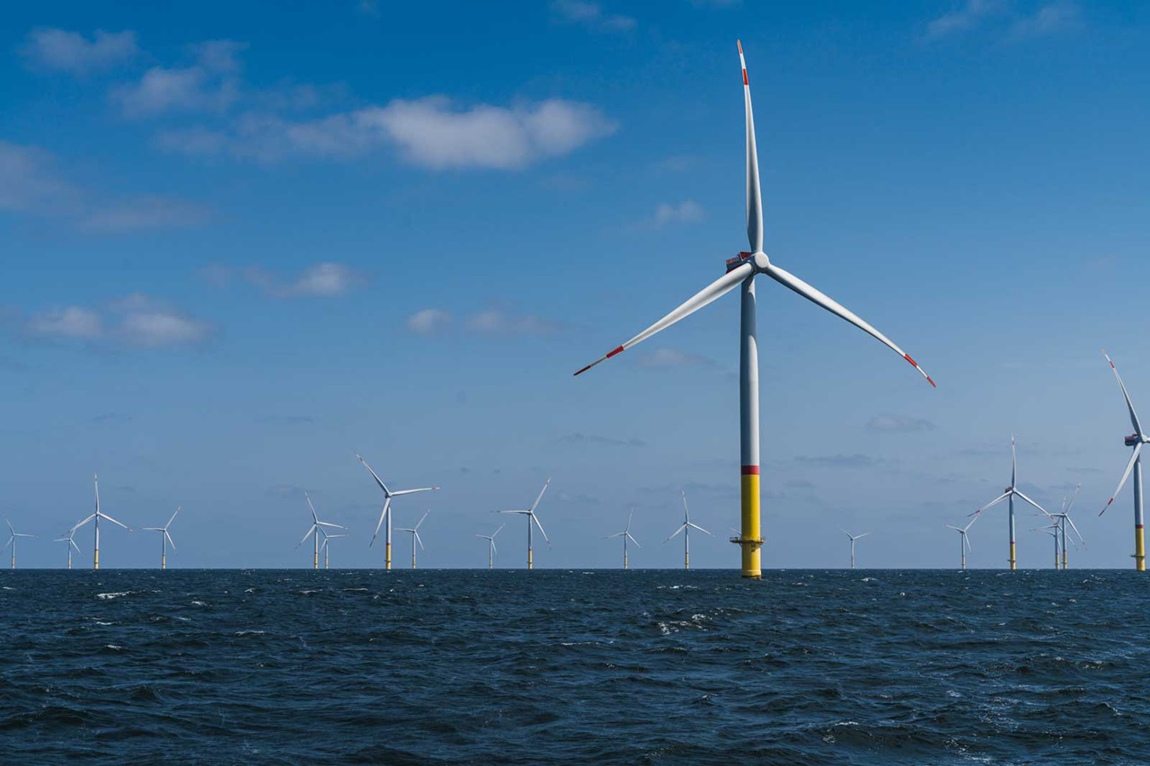 A RWE offshore wind farm