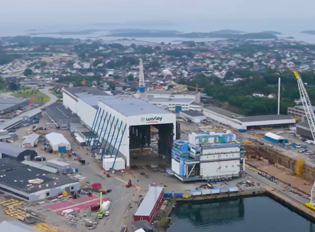 Utility module for Valhall; Source: Aker BP