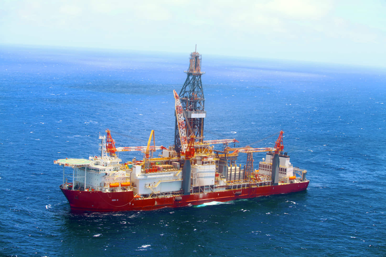 Foresea NS-42 (ODN-II) drillship will be used during the pre-operational assessment for drilling operations; Source: Petrobras