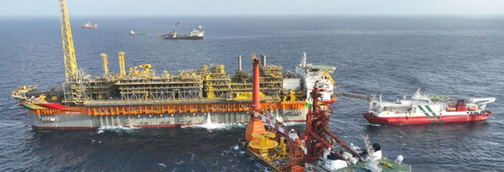 SBM Offshore's FPSO One Guyana at ExxonMobil-operated Yellowtail; Source: Saipem