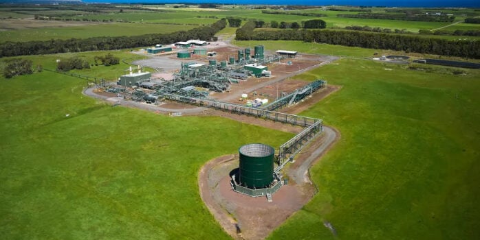 Athena gas plant; Source: Amplitude Energy