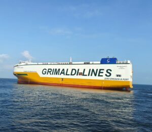 Grimaldi christens 5th hybrid RoRo - Offshore Energy