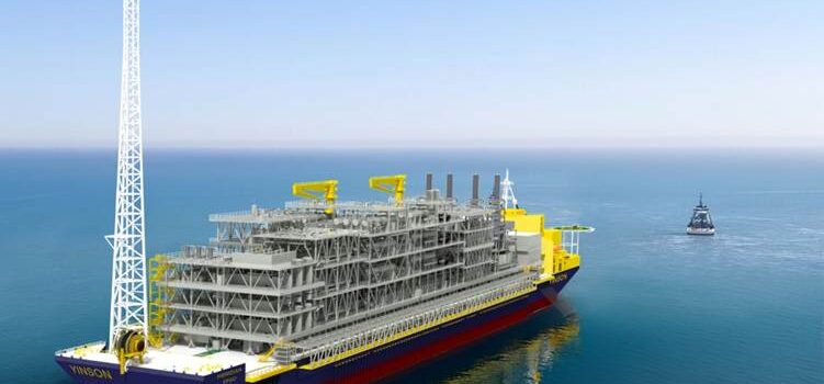 Meridian purpose-built FPSO hull design; Courtesy of Yinson Production
