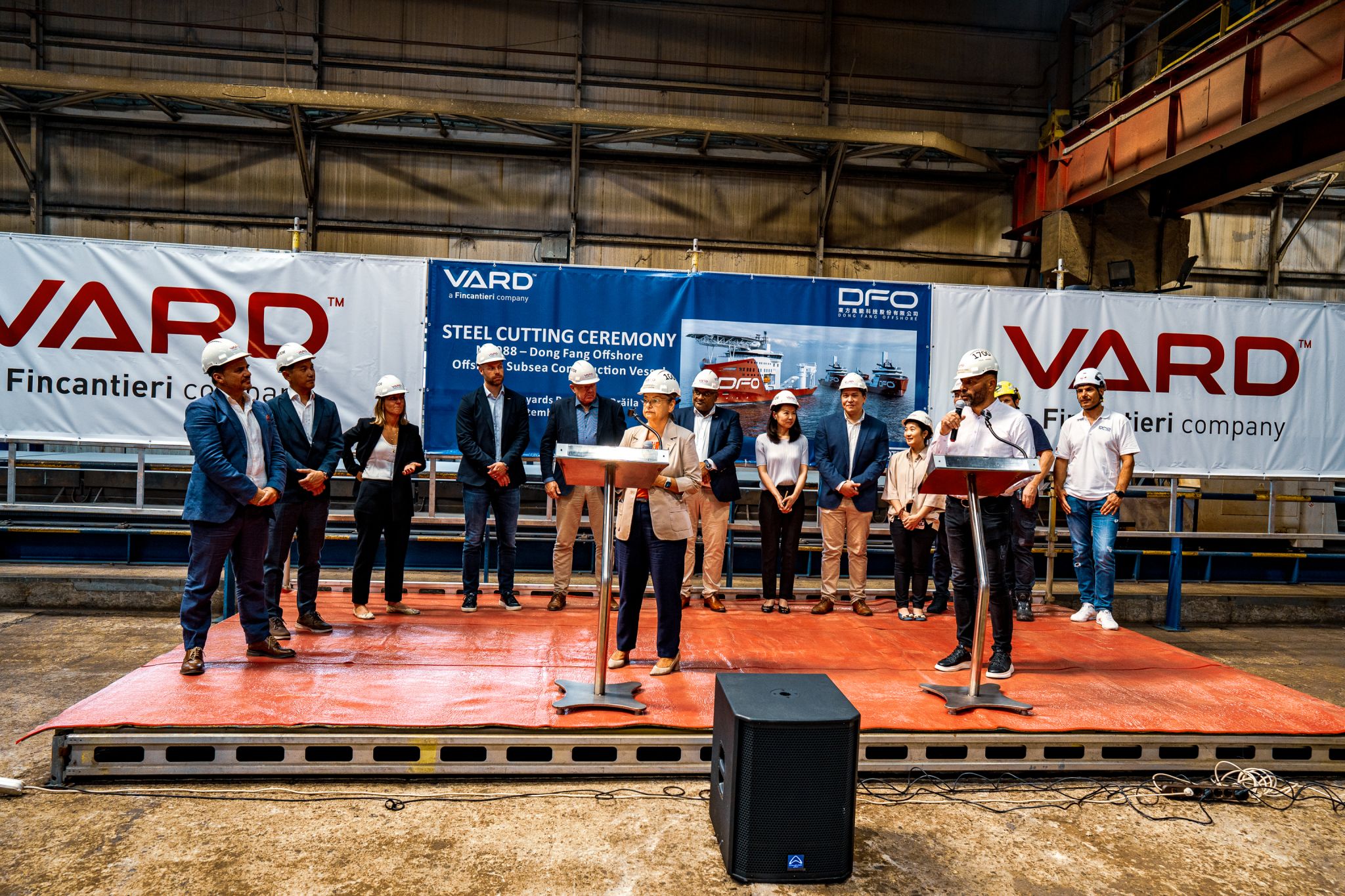 VARD cuts steel for Taiwan-bound subsea construction vessel