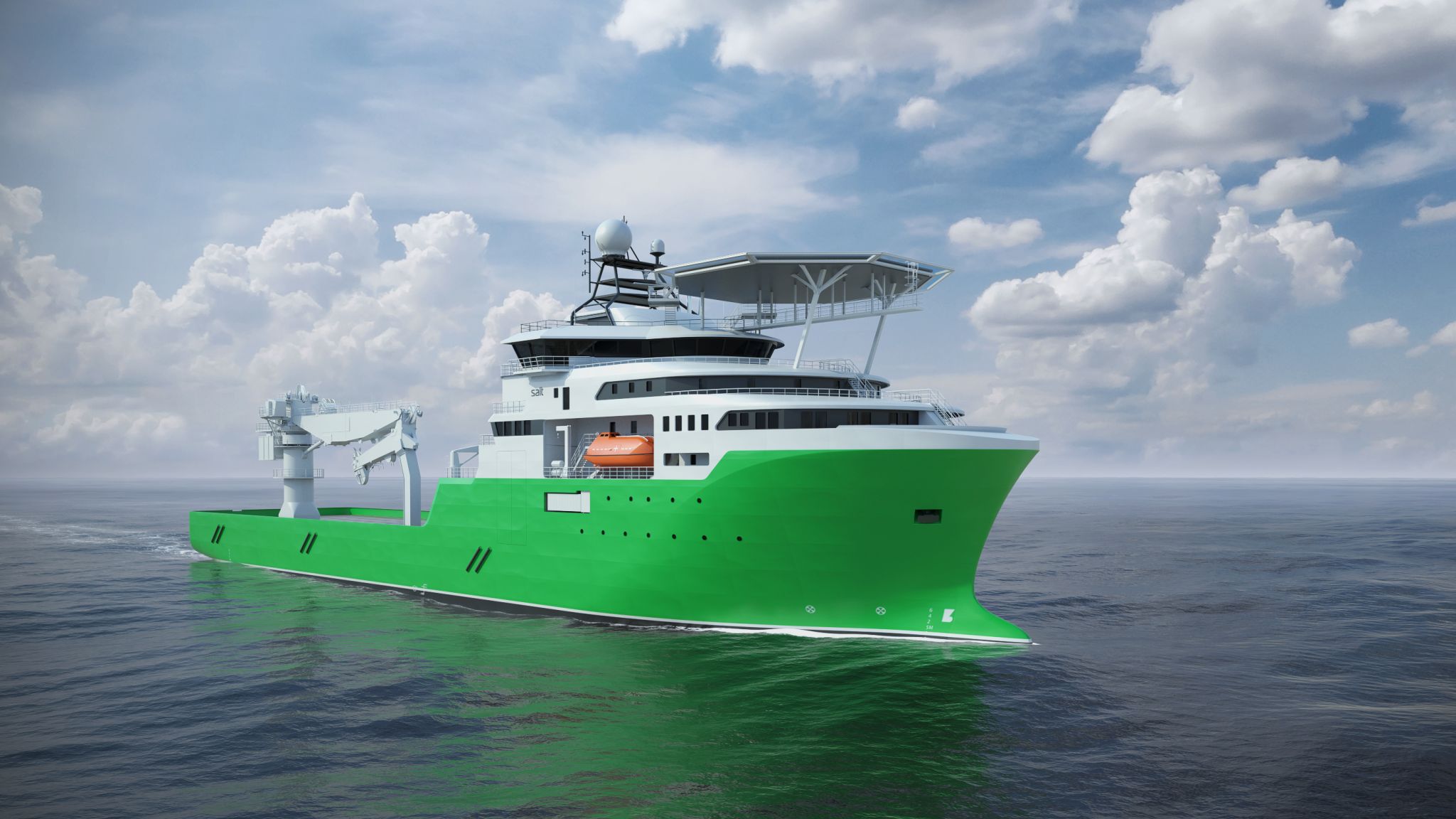 DEME's new offshore construction vessel to be built in China, delivery in 2028