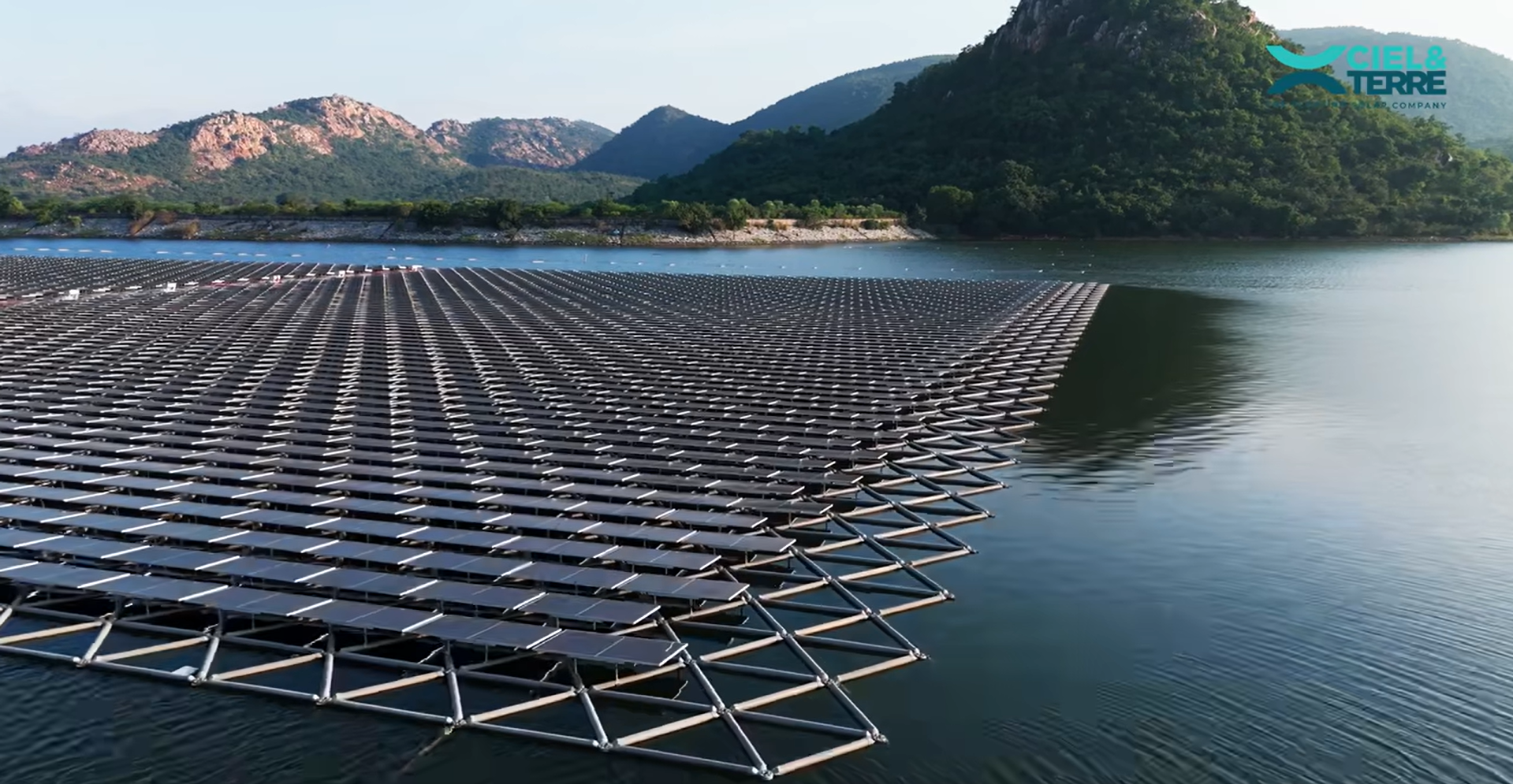 Ciel & Terre has rolled out its new floating solar technology, Fusio