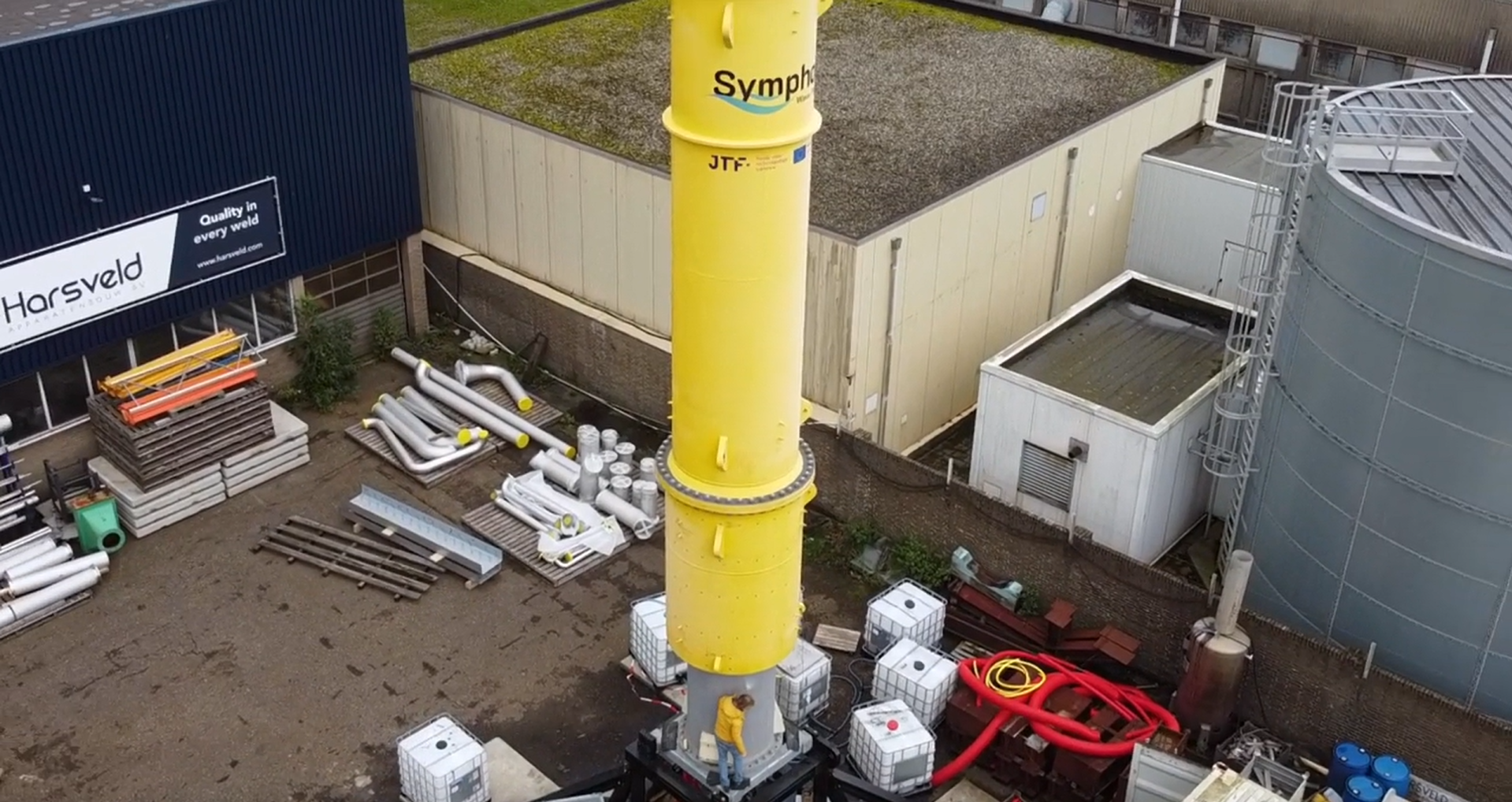 Symphony Wave Power's dry testing