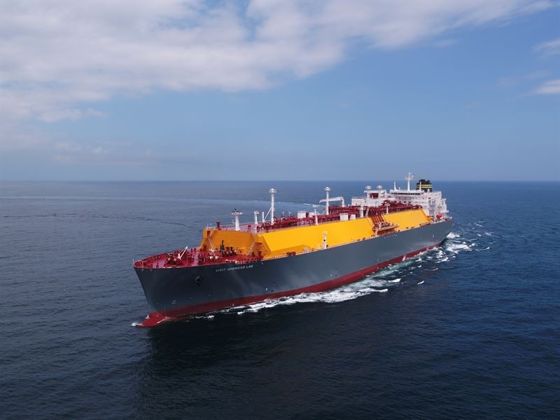 LNG carrier; Courtesy of Wärtsilä