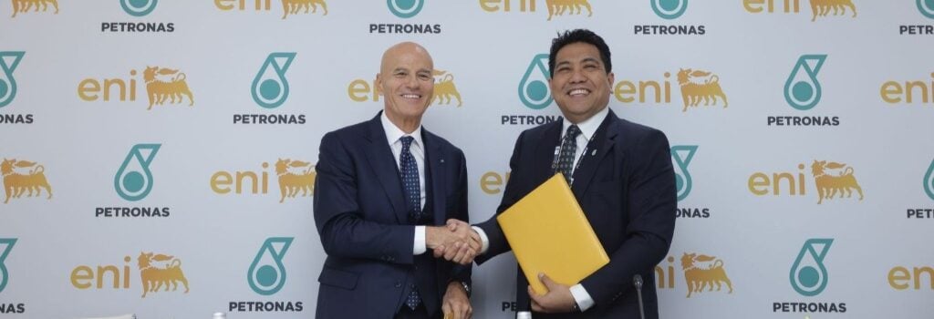 Two men shaking hands