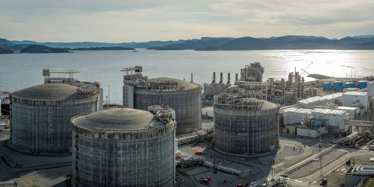 Hammerfest LNG on Melkøya; Credit: Øyvind Gravås and Jonny Engelsvoll/Equinor