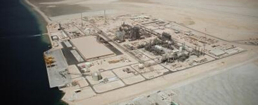 Ras Laffan petrochemicals project in Qatar (aerial view); Source: CPChem