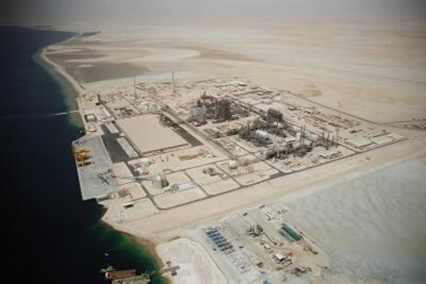 Ras Laffan petrochemicals project in Qatar (aerial view); Source: CPChem