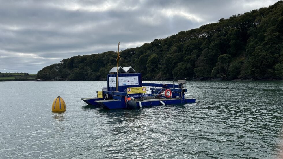CGEN Engineering tests its tidal energy generator at META; Courtesy of META