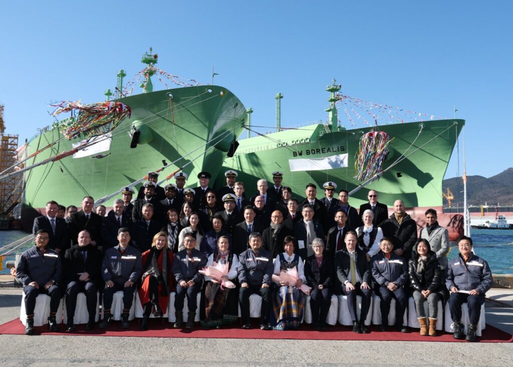 BW LNG names newbuild vessel pair at Hanwha Ocean's shipyard