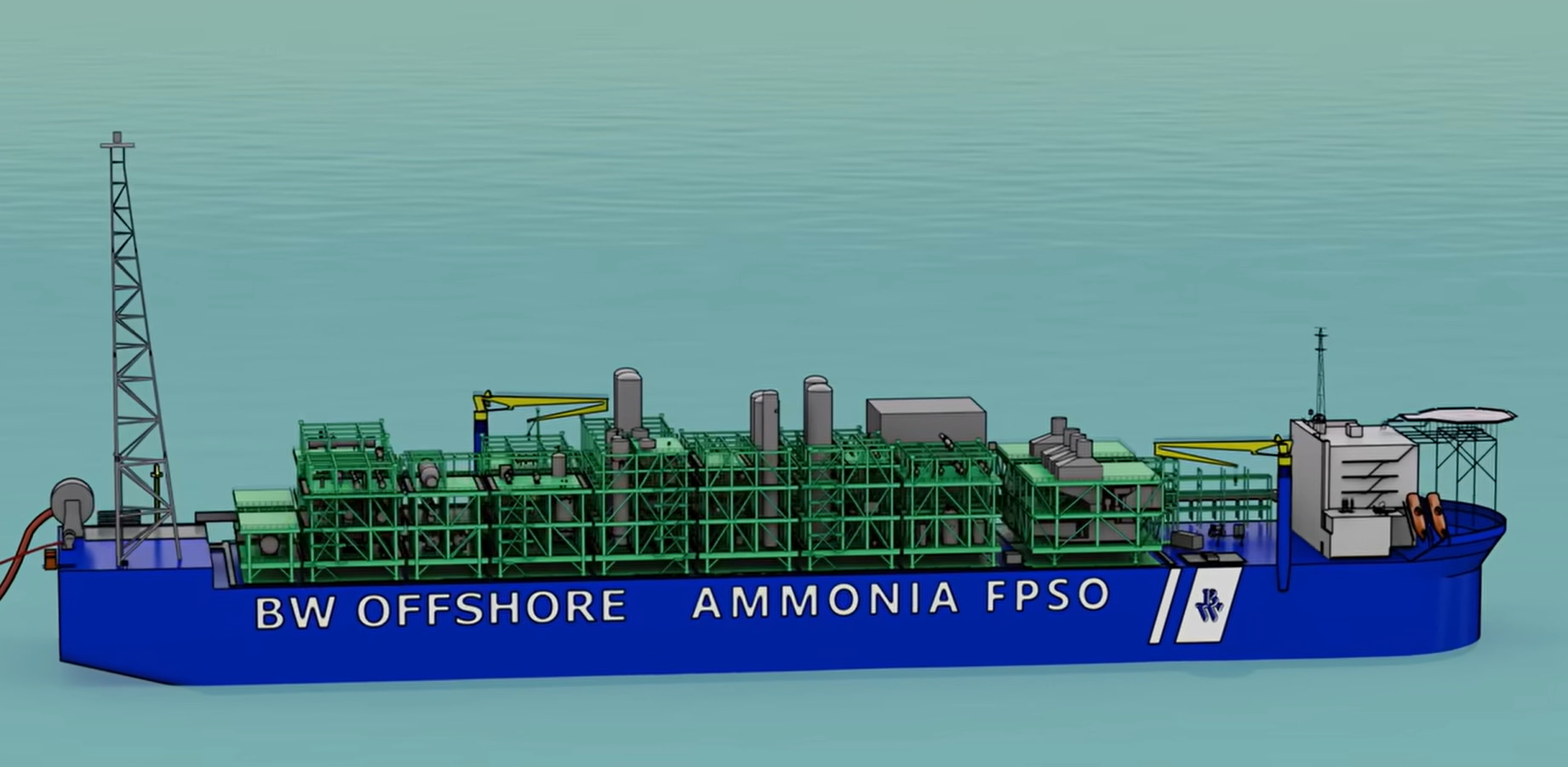 Ammonia FPSO concept; Source: BW Offshore