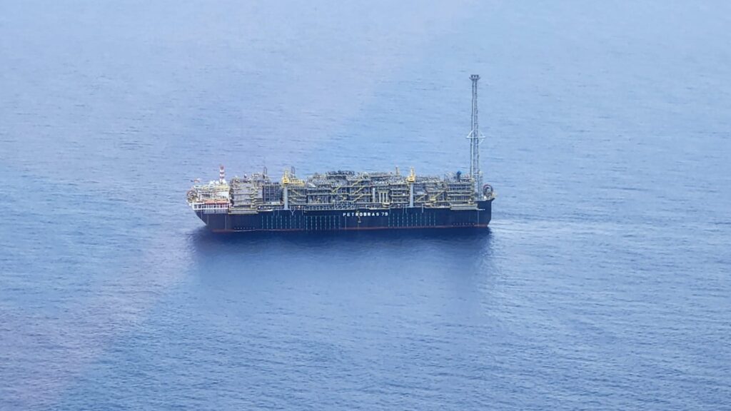 FPSO P-79 is the eight of the 12 units planned for installation in the Búzios field and joins the seven others already in operation; Source: Petrobras