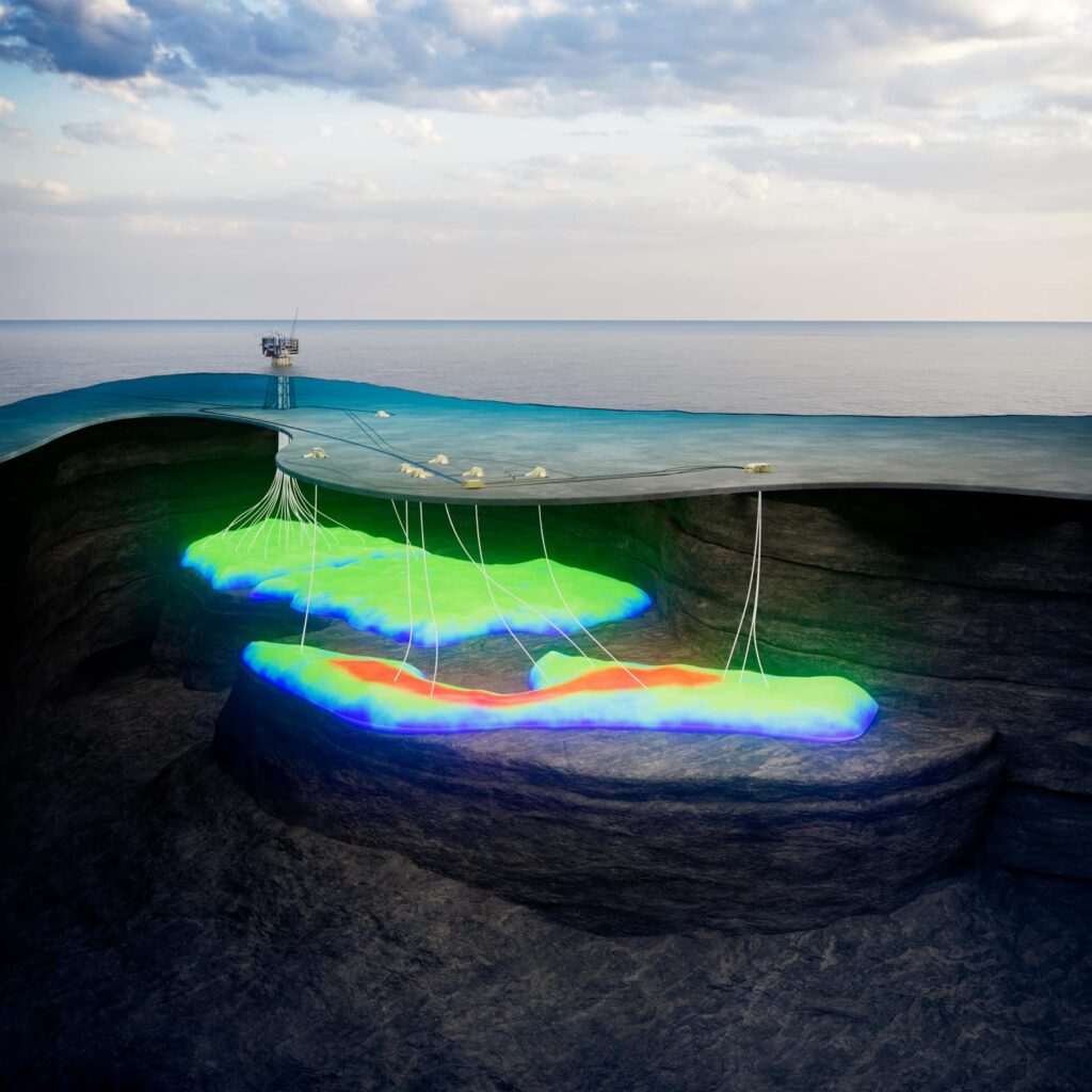 Illustration of Edvarg Grieg and Solveig; Source: Aker BP