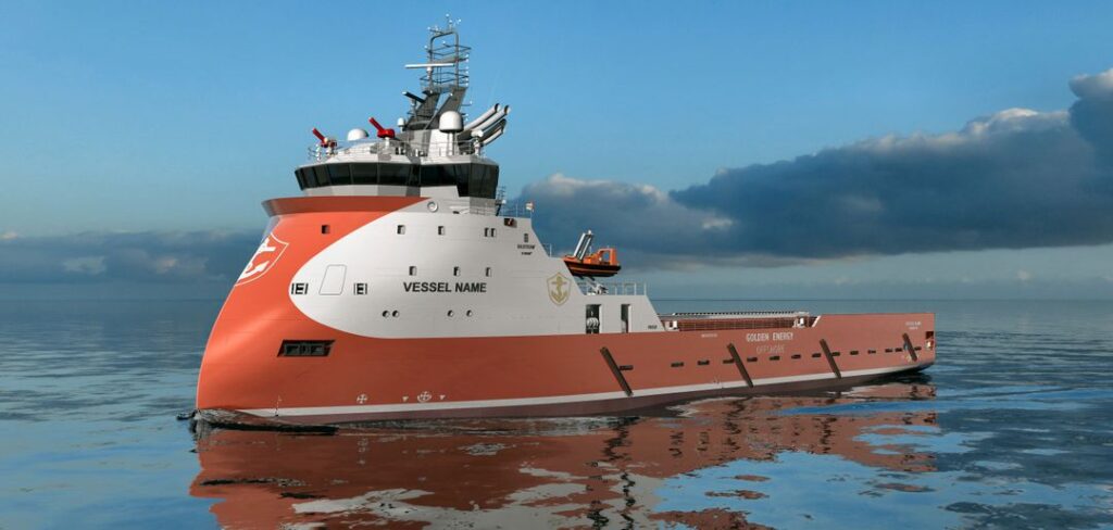 PSV model; Source: Golden Energy Offshore