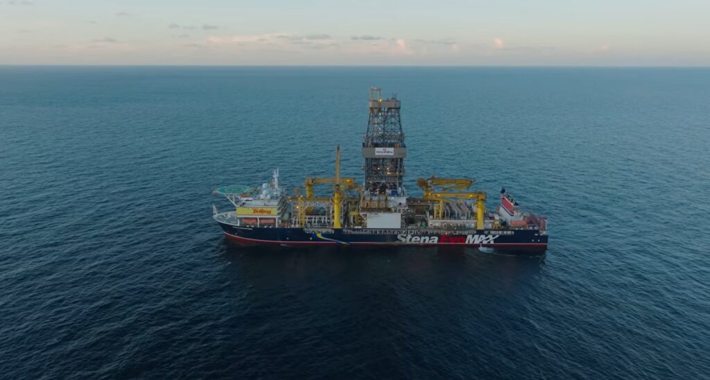Stena Evolution drillship; Source: Stena Drilling