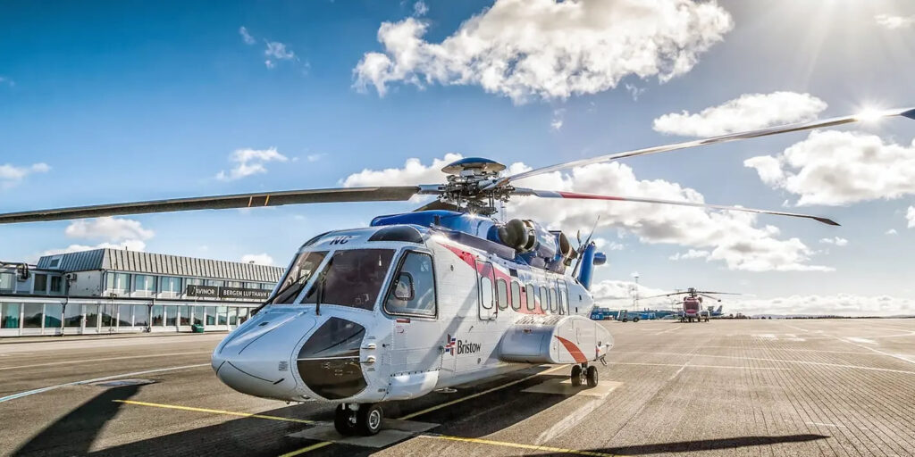 S‑92 helicopter; Source: Bristow