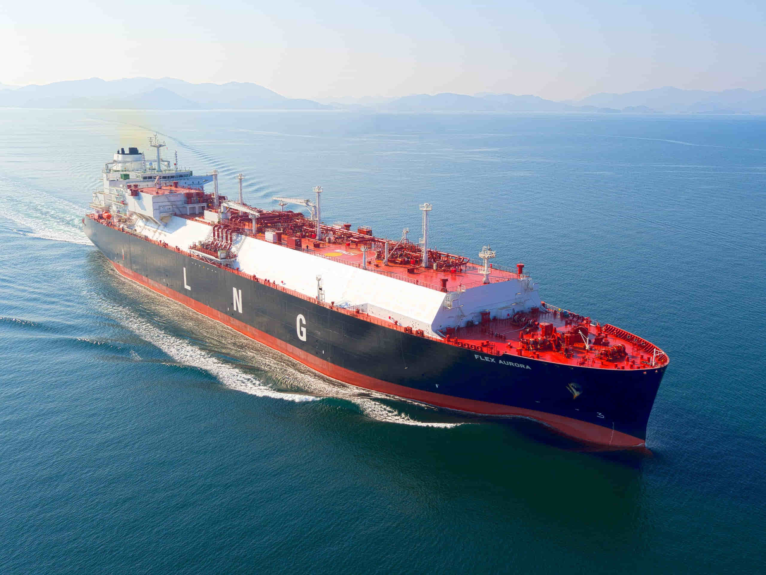 Flex Aurora LNG carrier; Source: Flex LNG