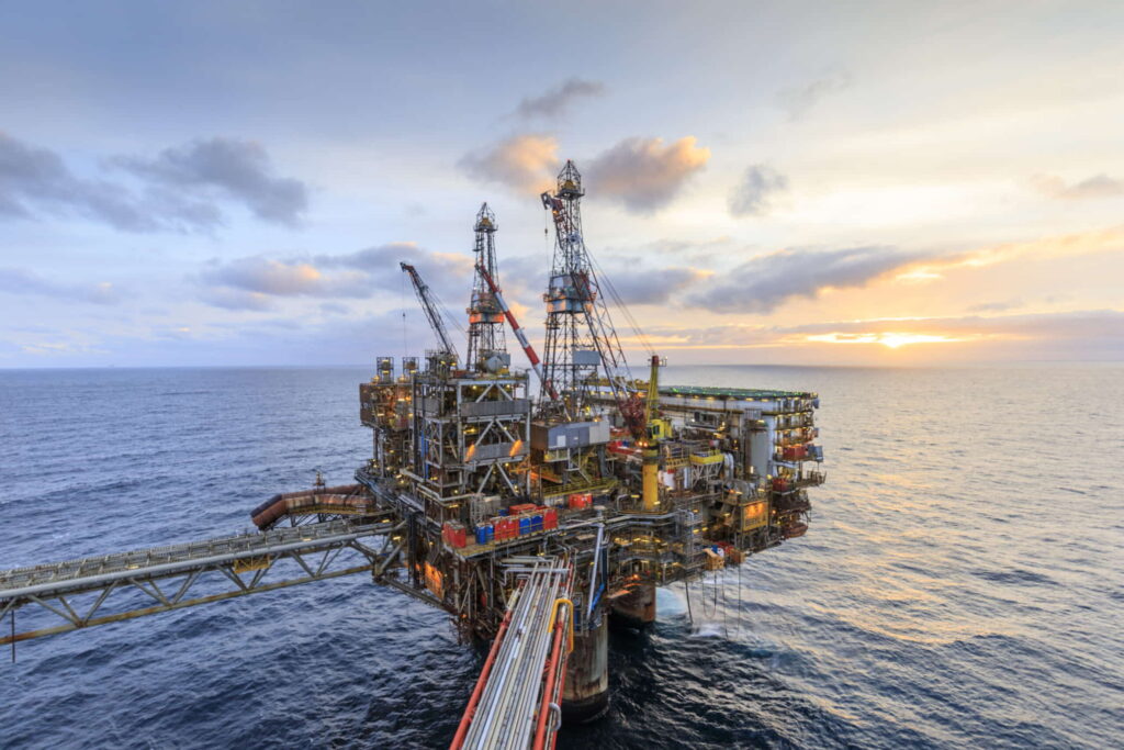 Beryl Alpha in North Sea; Source: APA