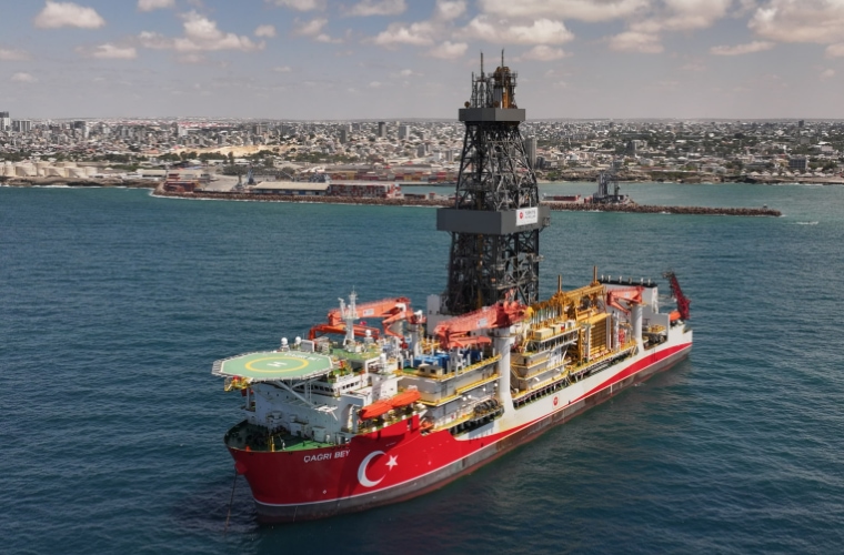 Çağrı Bey seventh-generation ultra-deepwater drillship; Source: Türkiye’s Ministry of Energy and Natural Resources