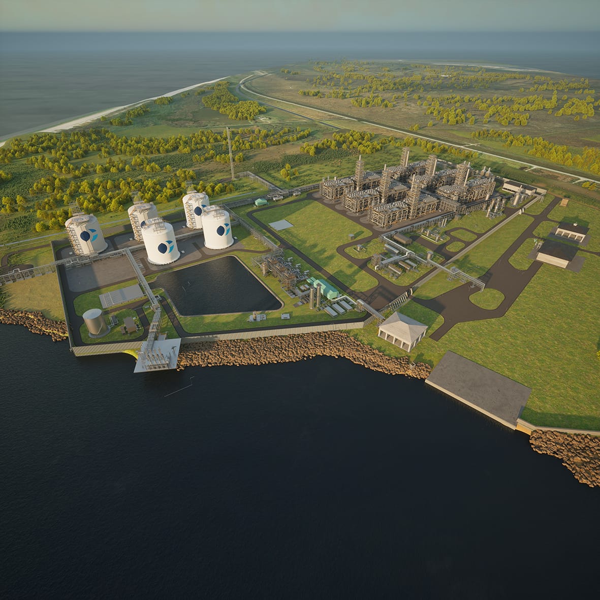 Commonwealth LNG; Source: Technip Energies