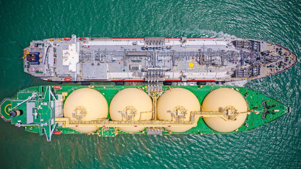 LNG operation; Source: Excelerate Energy