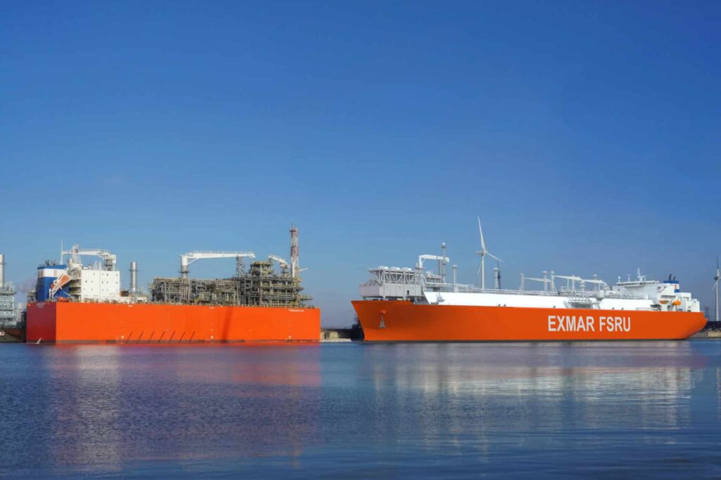 FSRU conversion works for EemsEnergyTerminal are now underway; Source: Exmar