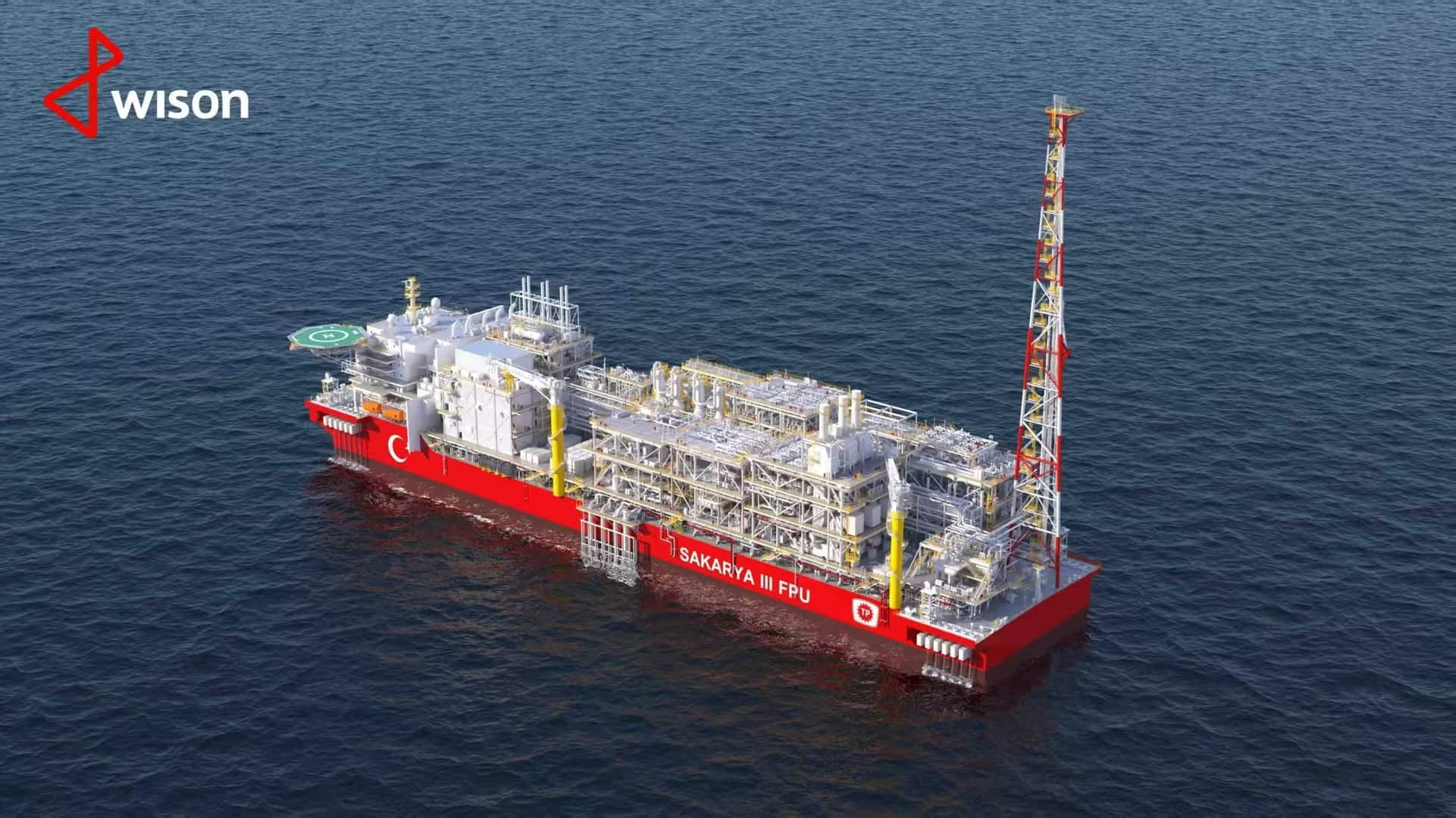 FPU for Sakarya gas field; Source: Wison New Energies