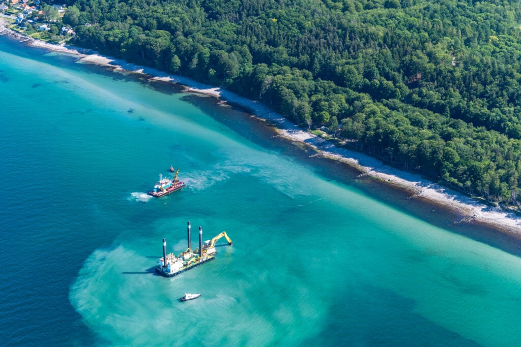 Work underway to replace aging submarine cable between Denmark and Sweden