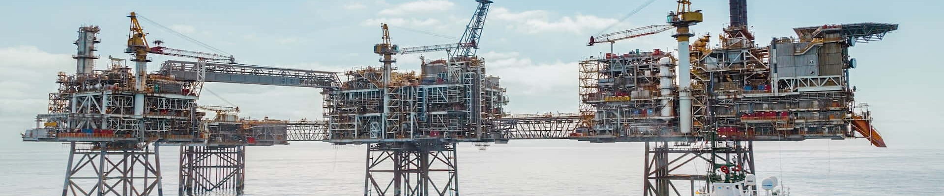 Buzzard offshore platform; Courtesy of CNOOC
