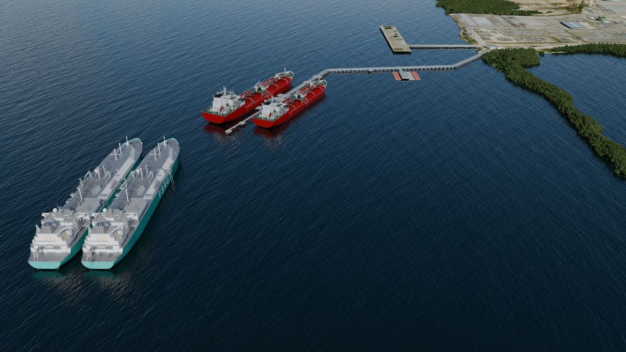 ECOnnect will deliver its IQuay F-Class system for a fast-tracked LNG import terminal in Cartagena Bay, Colombia; Source: ECOnnect