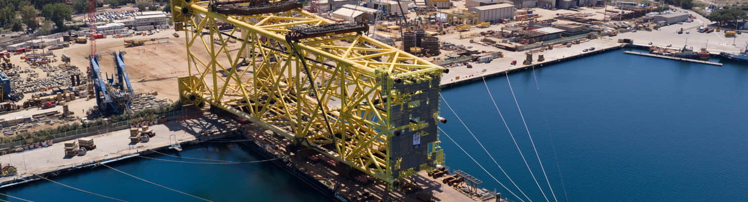 Neptun Deep jacket; Source: Saipem